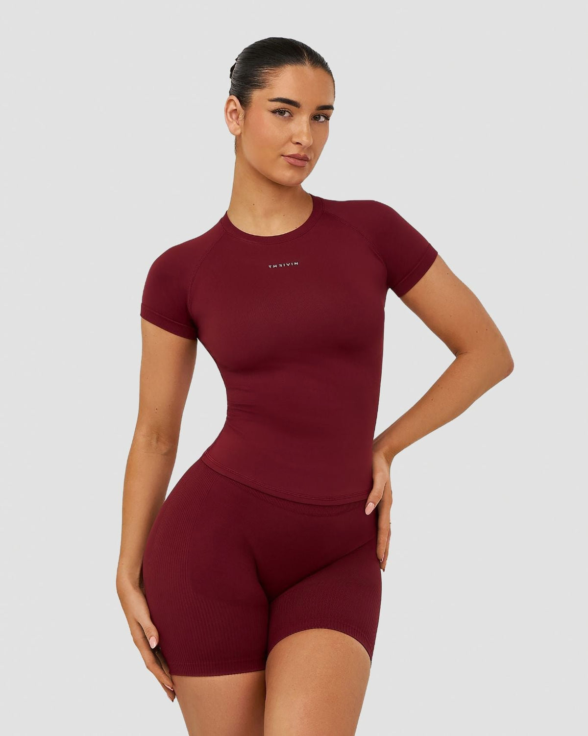 Elevate™ Compression T-Shirt | Fine Wine