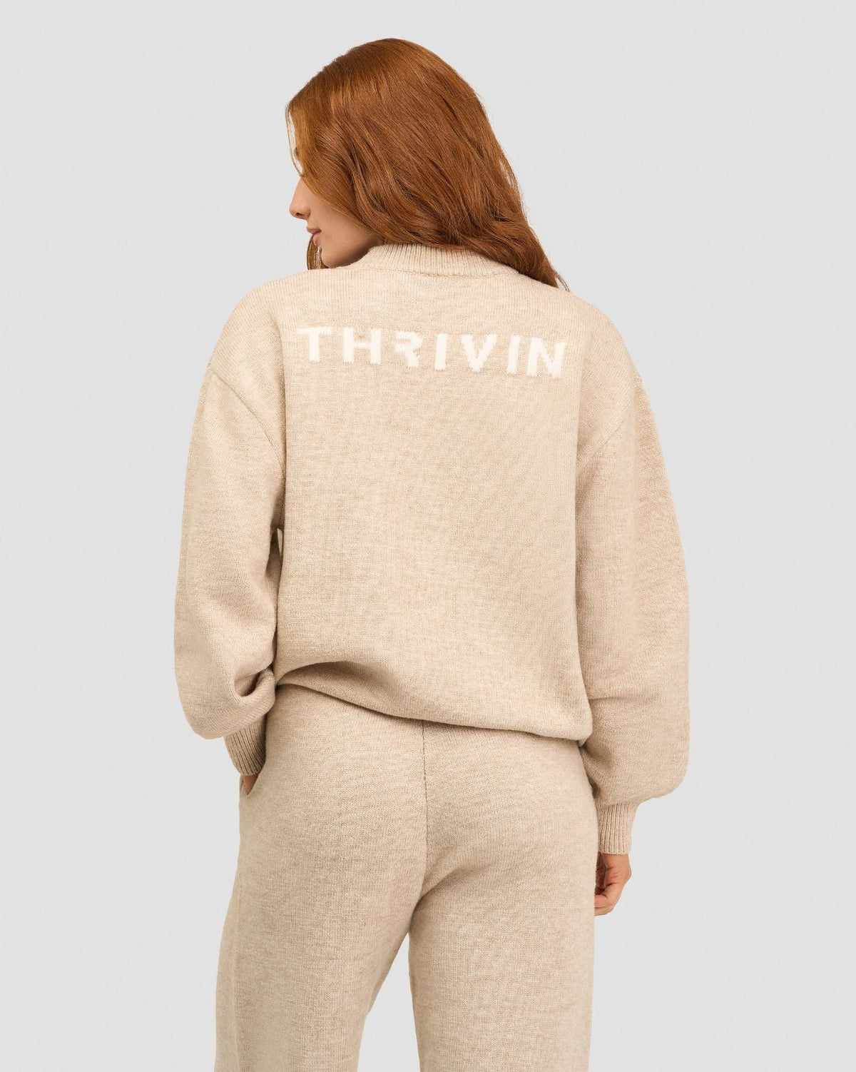 Essential Knitted Sweater | Oat