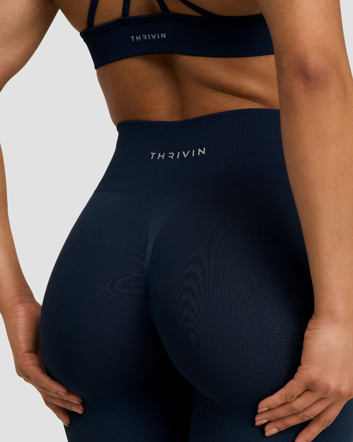 Elevate™ Sculpting High Waist Scrunch Leggings | Midnight Navy