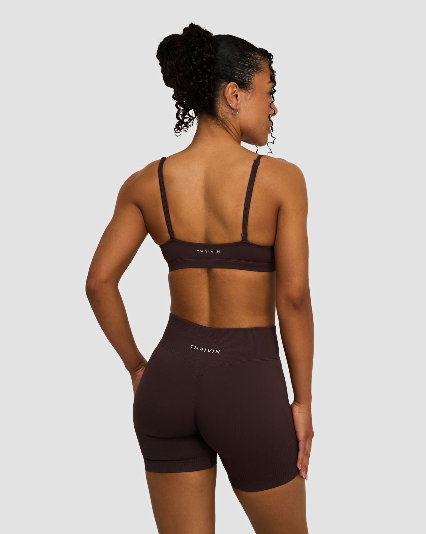 Elevate™ Sculpting Seamless Scoop Neck Bra | Coffee