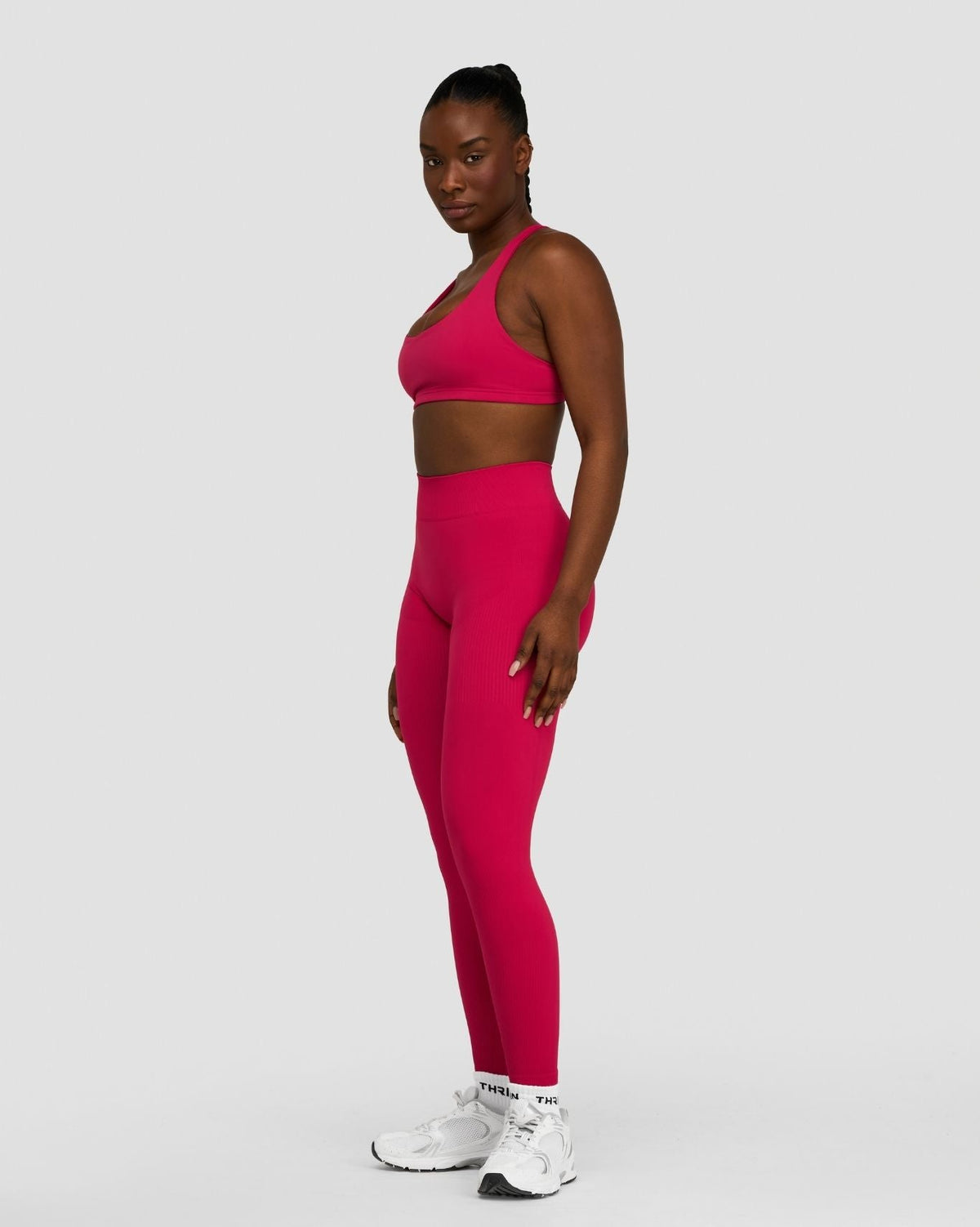 Elevate™ Sculpting Mid Waist Scrunch Leggings | Strawberry