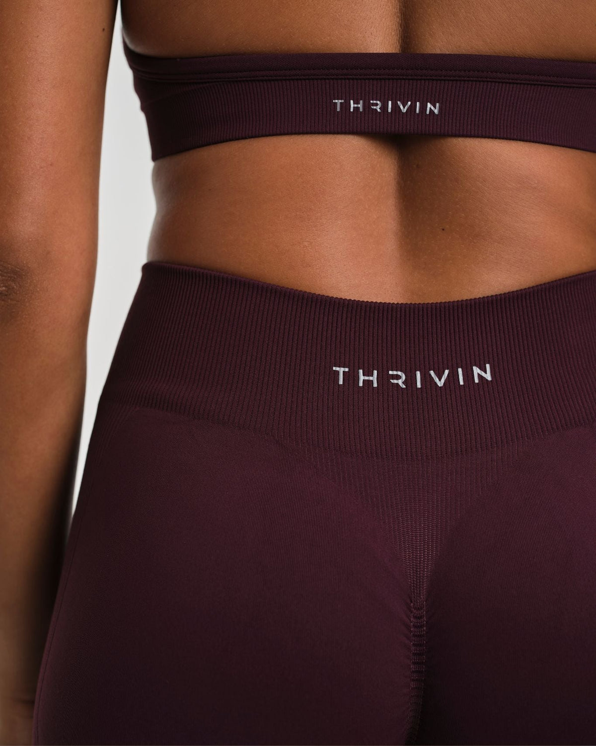 Elevate™ Sculpting Mid Waist Scrunch Shorts | Winter Plum