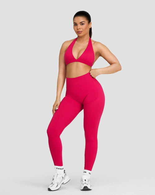 Elevate™ Sculpting High Waist Scrunch Leggings | Strawberry