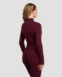 Elevate™ Sculpting Seamless Jacket | Merlot
