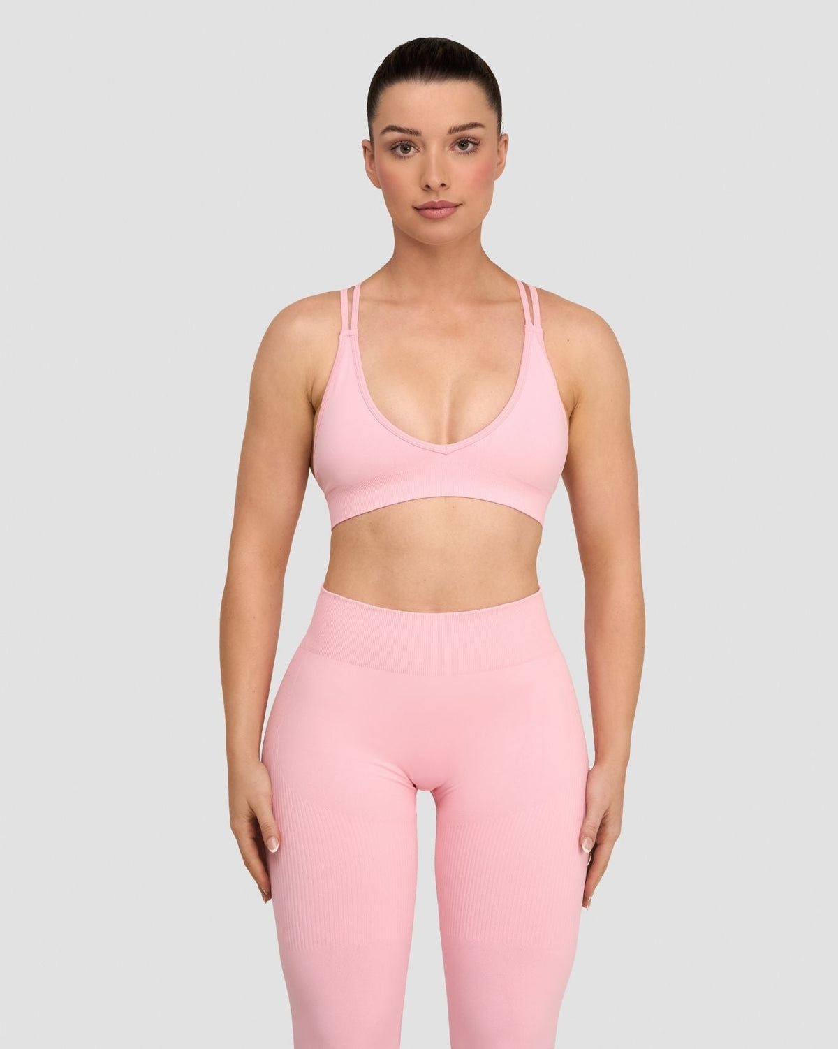 Elevate™ Sculpting Seamless High Apex Bra | Cotton Pink