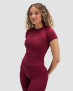 Elevate™ Compression T-shirt | Cherry Berry