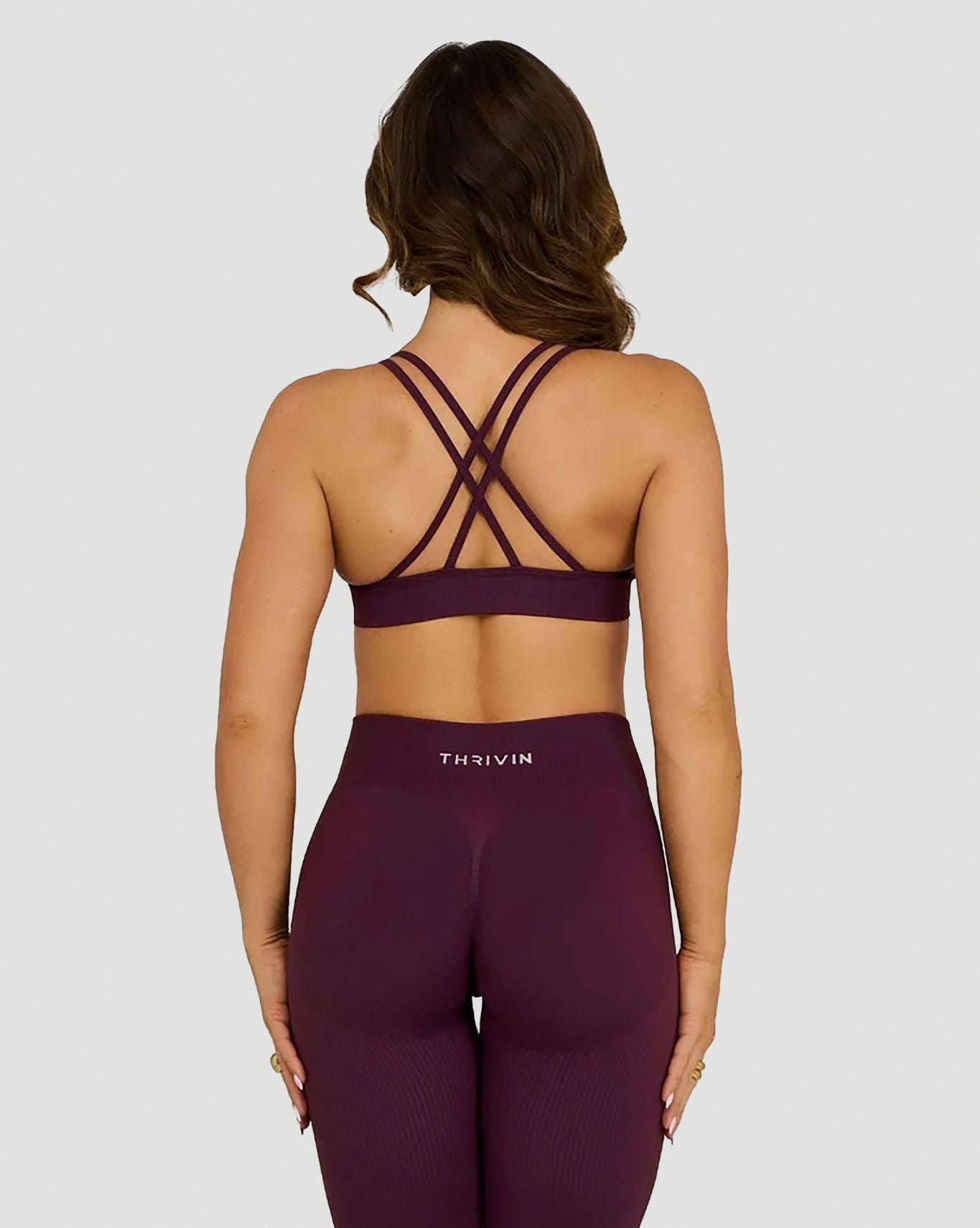 Elevate™ Sculpting Seamless High Apex Bra | Winter Plum