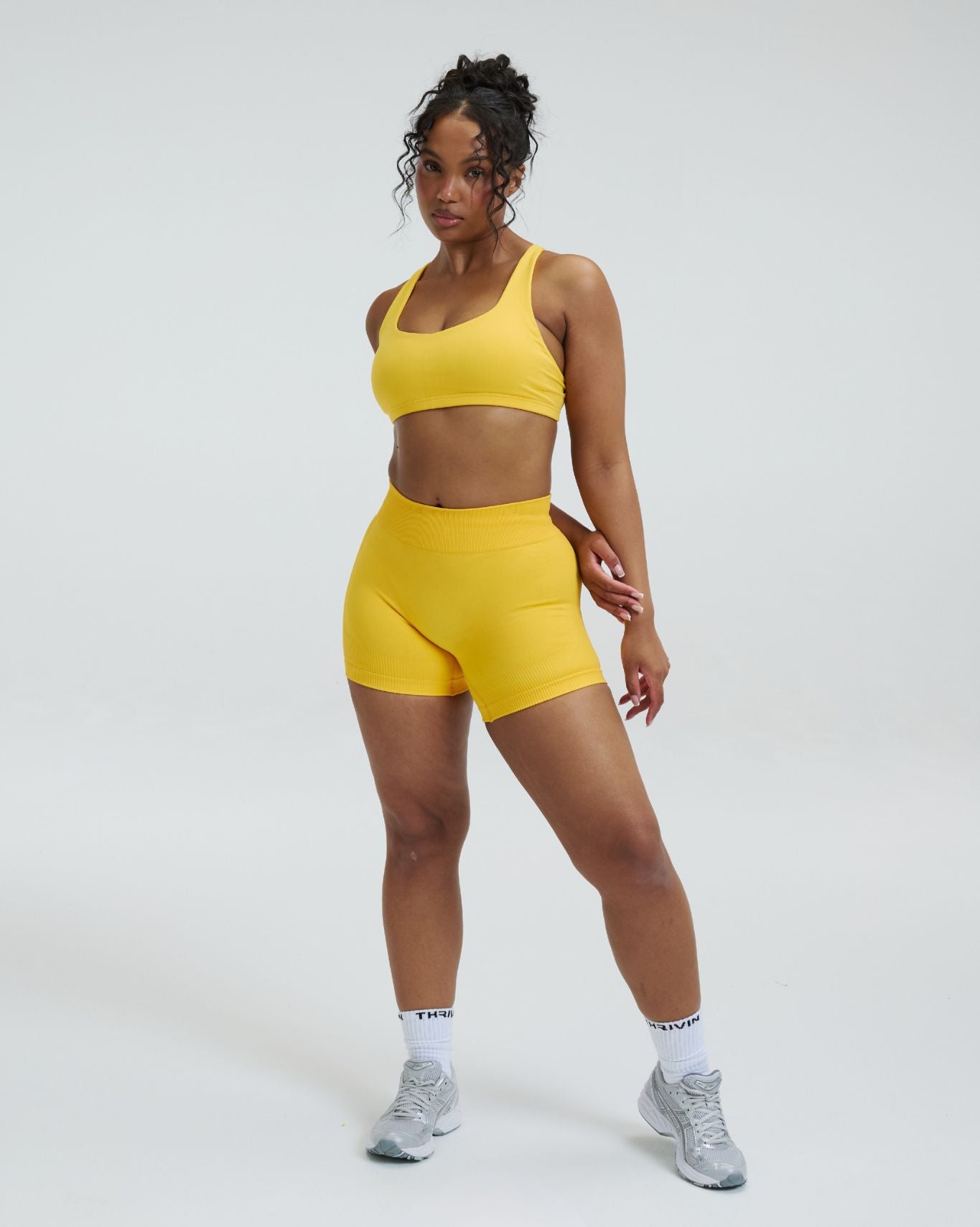 Elevate™ Sculpting Medium Impact Multiway Bra | Banana