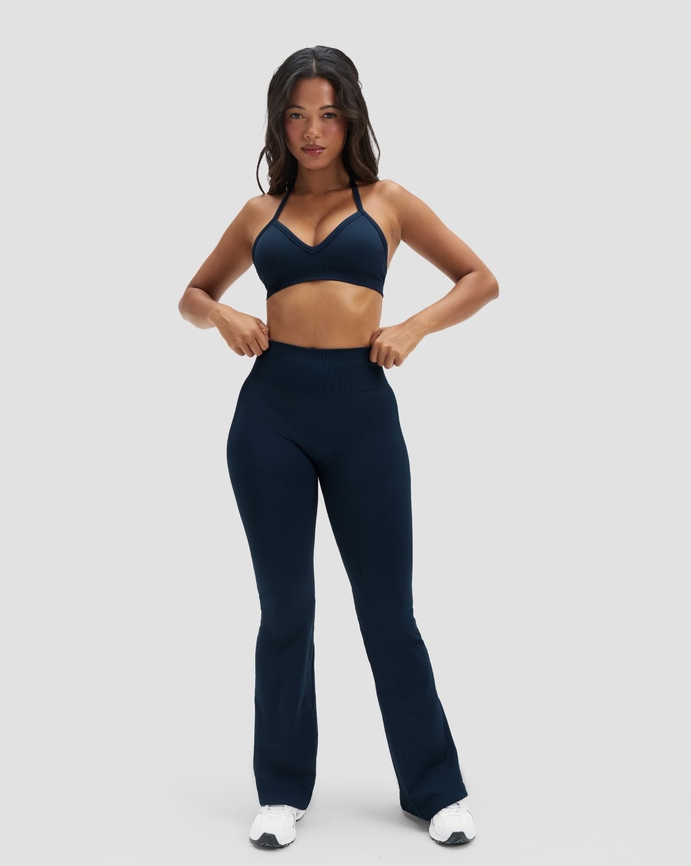 Elevate™ Sculpting High Waist Flare Leggings | Midnight Navy