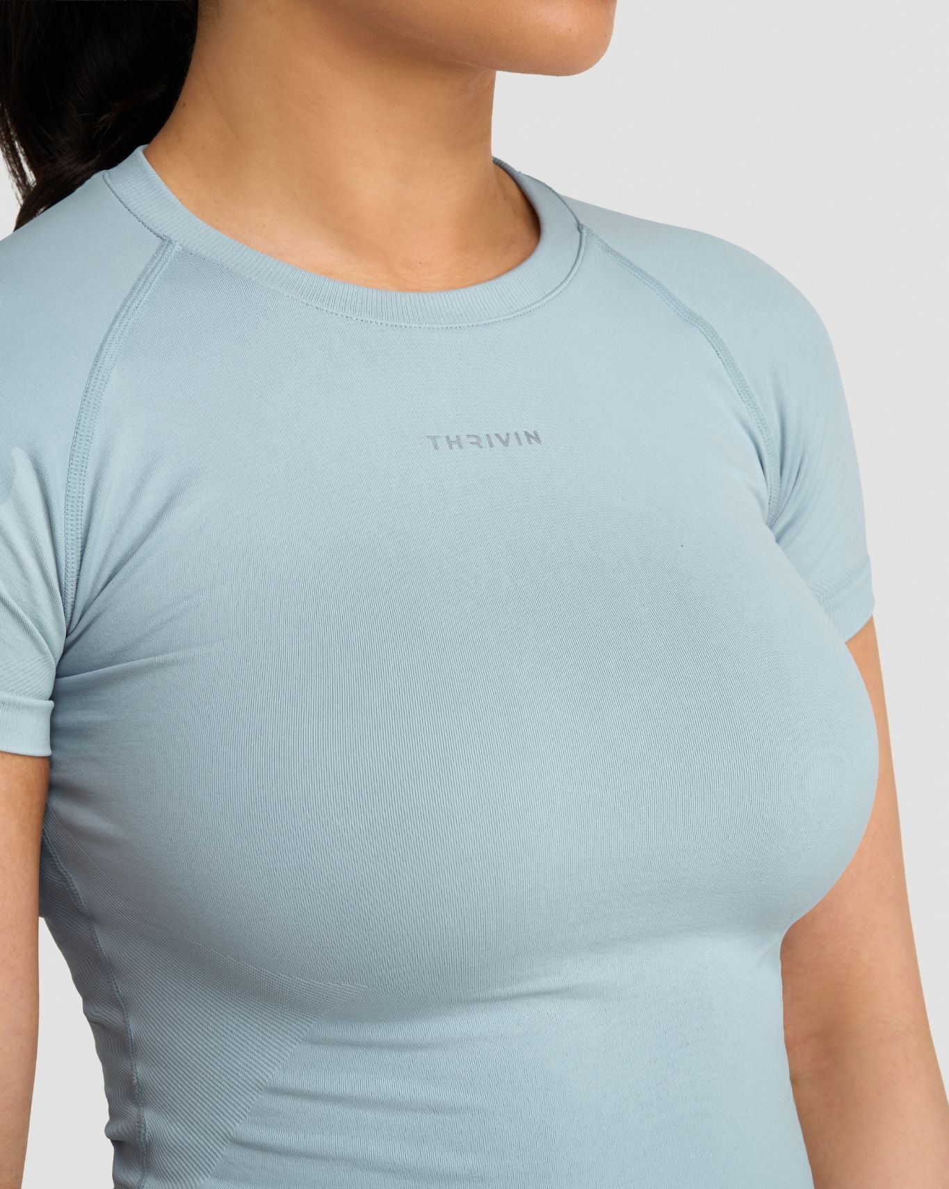 Elevate™ Compression T-Shirt | Blue Haze