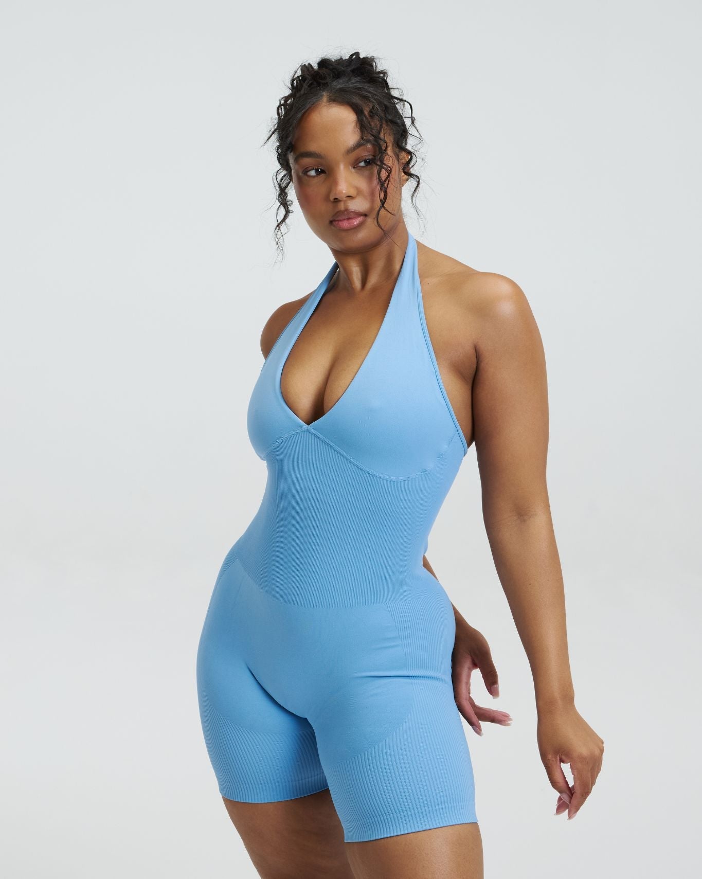 Elevate™ Sculpting Halterneck All In One | Endless Sky