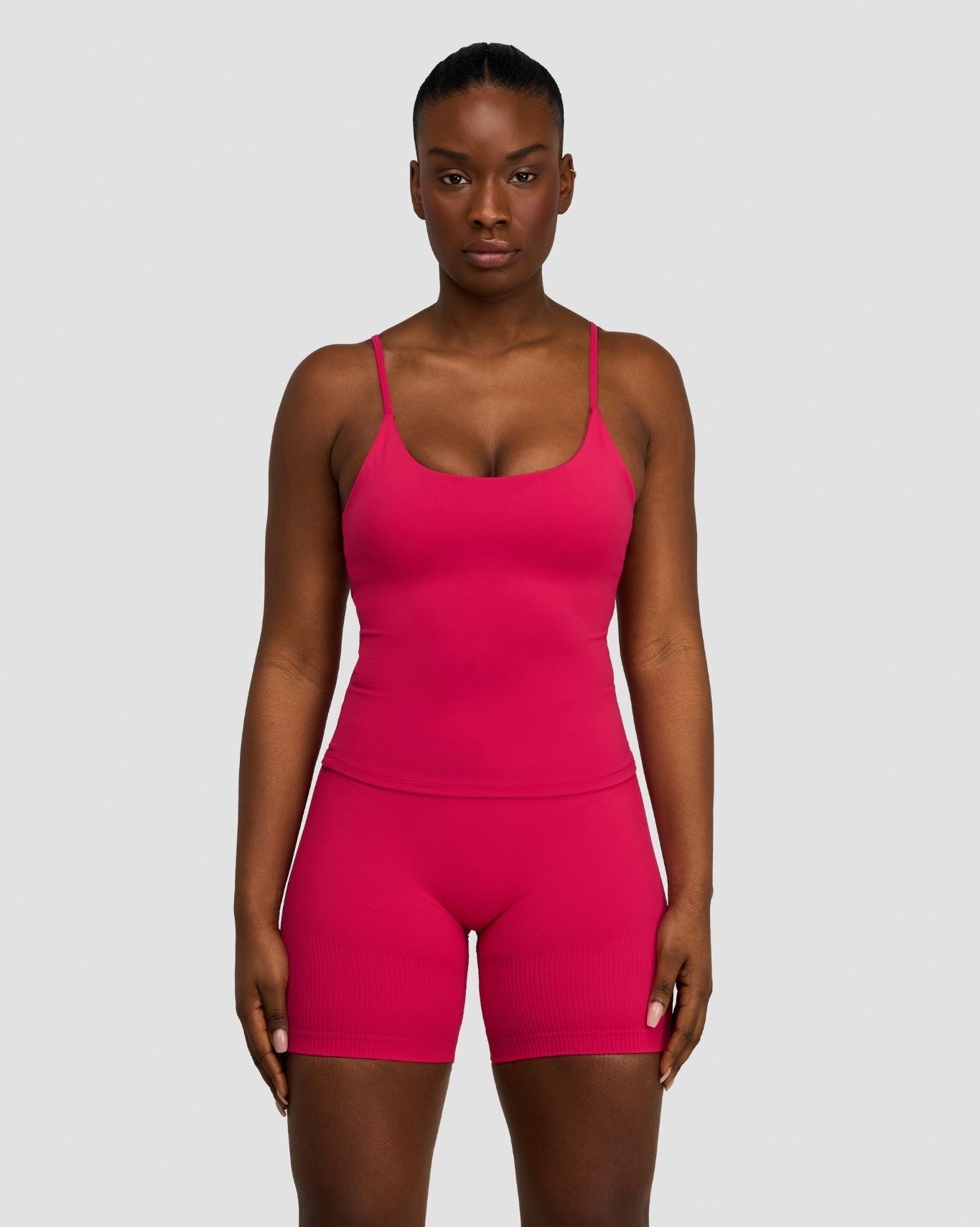 Elevate™ Sculpting Seamless Scoop Neck Cami | Strawberry