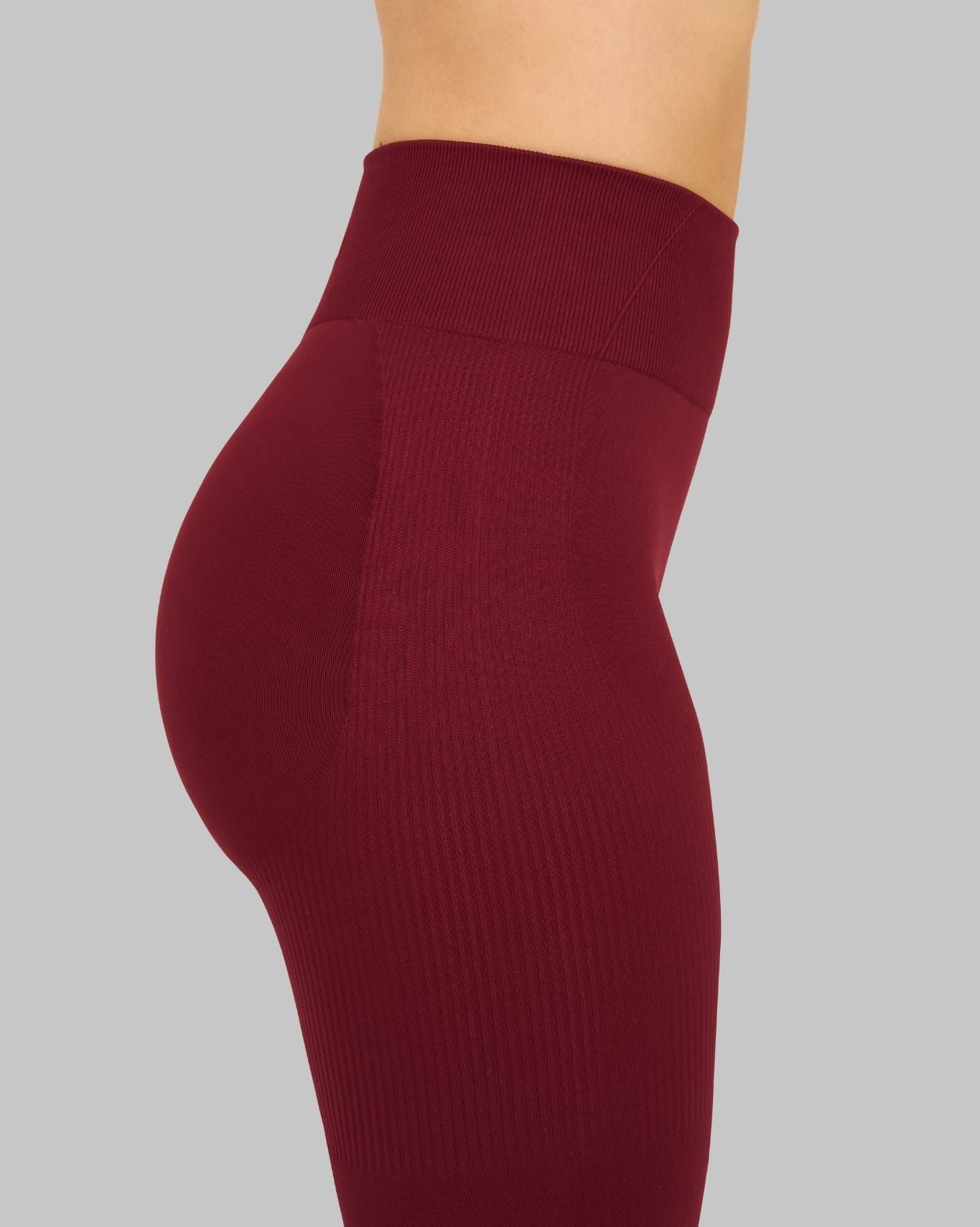 Elevate™ Sculpting High Waist Scrunch Leggings | Fine Wine