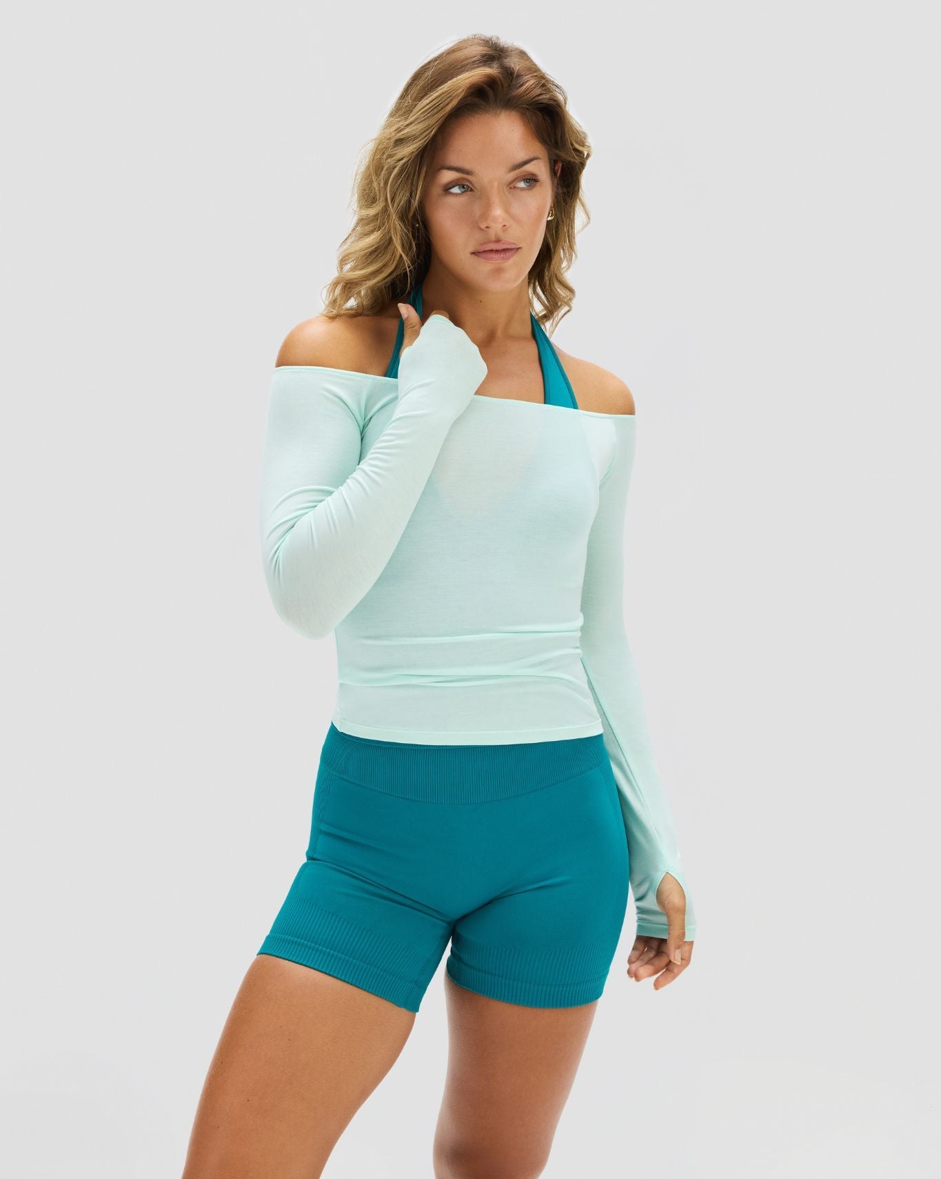 The Essential Collection Boat Neck Top | Mint Julep