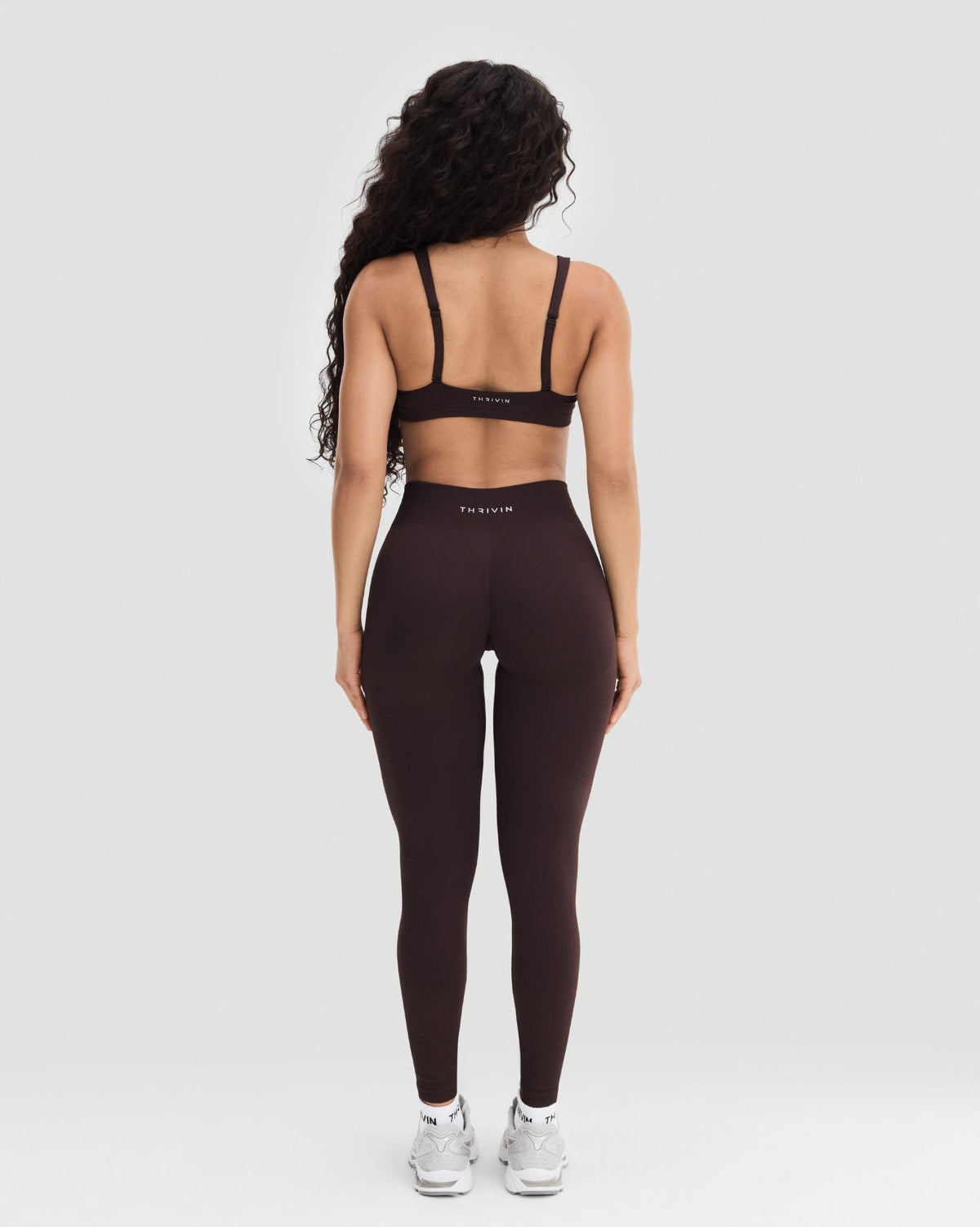 Elevate™ Sculpting Mid Waist Scrunch Leggings | Coffee