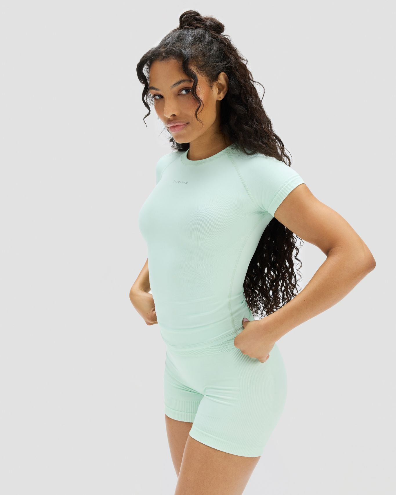 Elevate™ Compression T-Shirt | Mint Julep