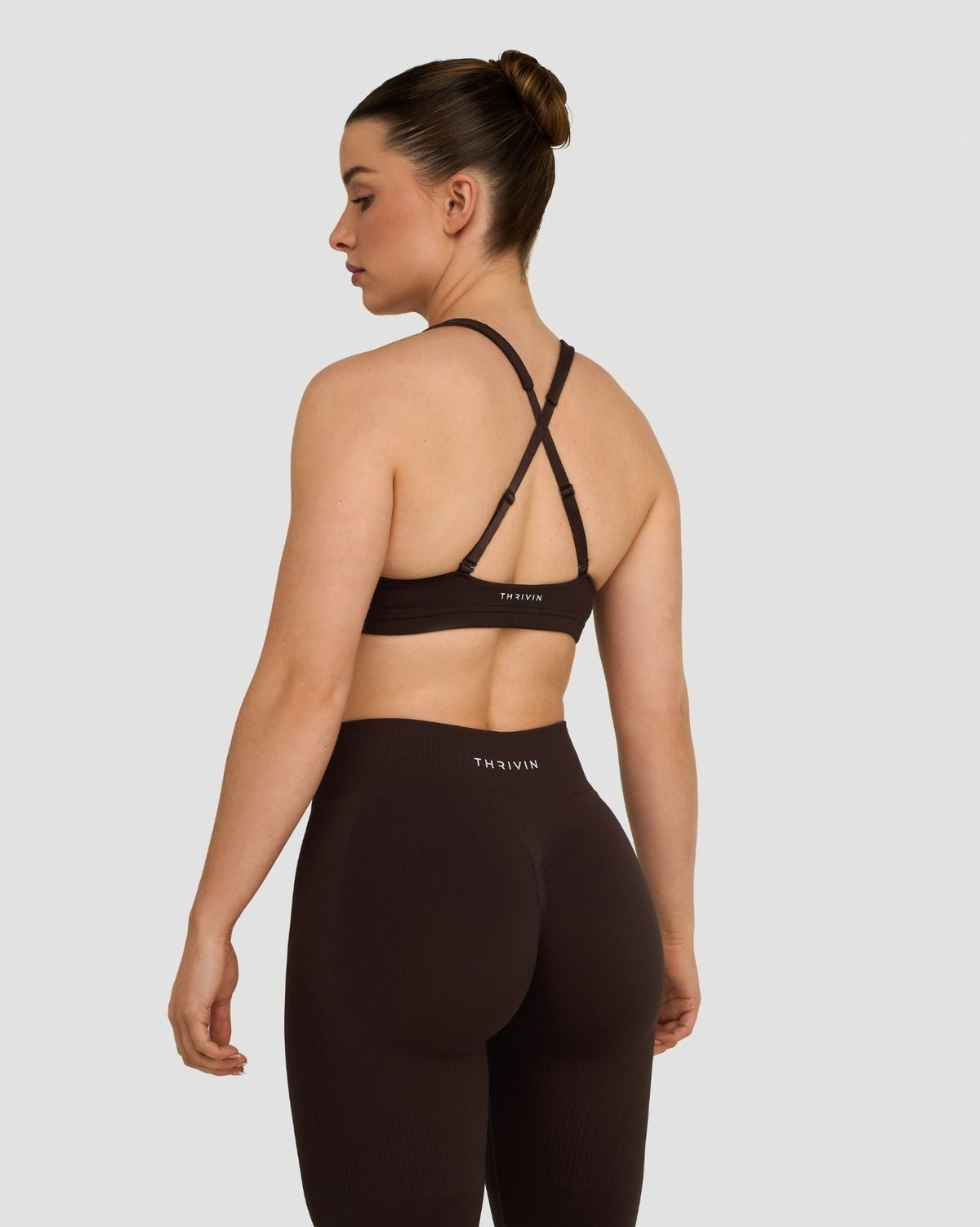 Elevate™ Sculpting Medium Impact Multiway Bra | Coffee