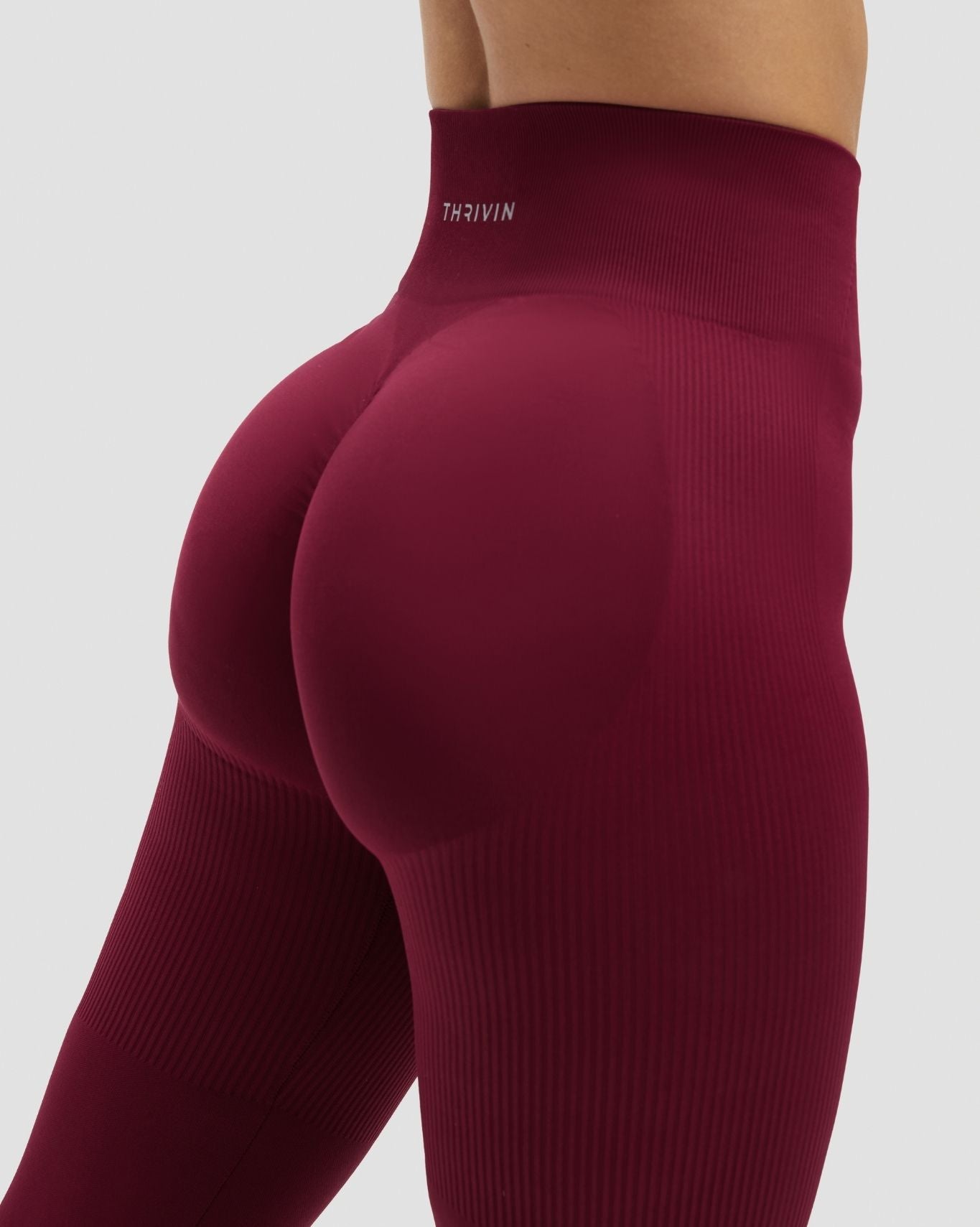 Elevate™ Sculpting High Waist Flare Leggings | Cherry Berry