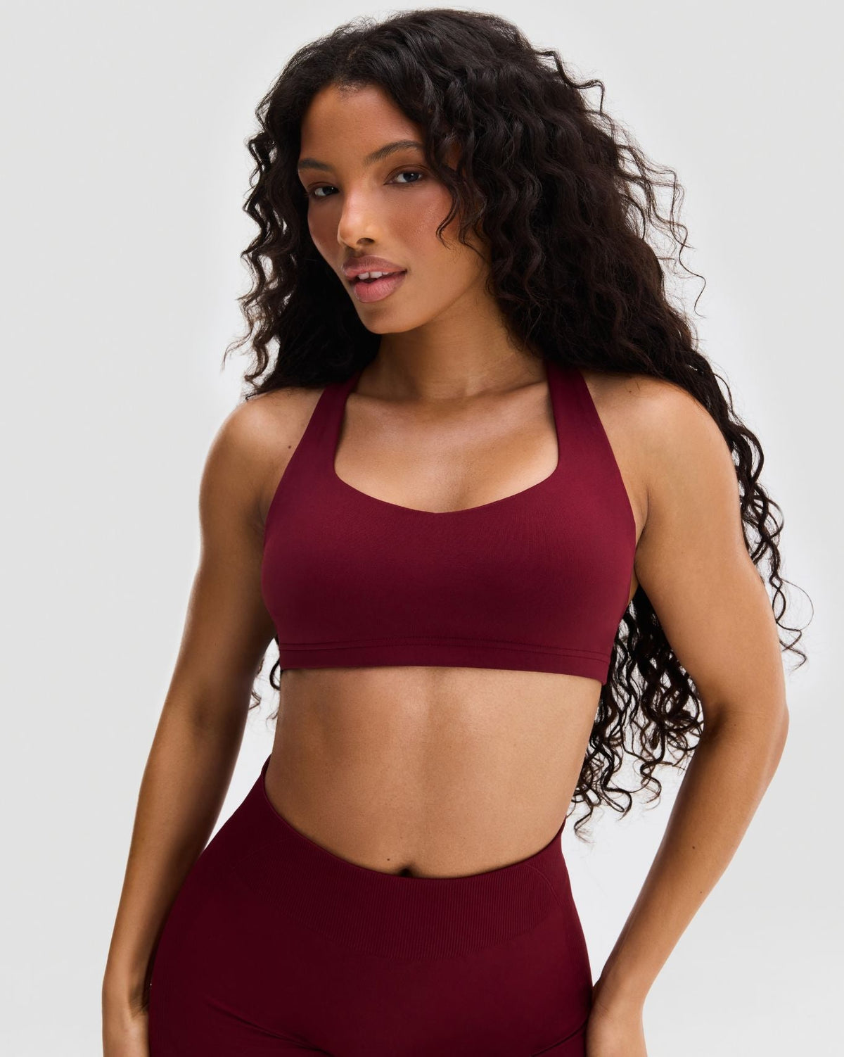 Elevate™ Sculpting Medium Impact Multiway Bra | Fine Wine