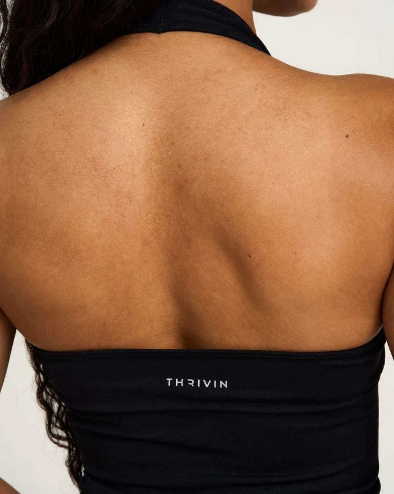 Elevate™ Sculpting Seamless Halterneck Top | Night Black