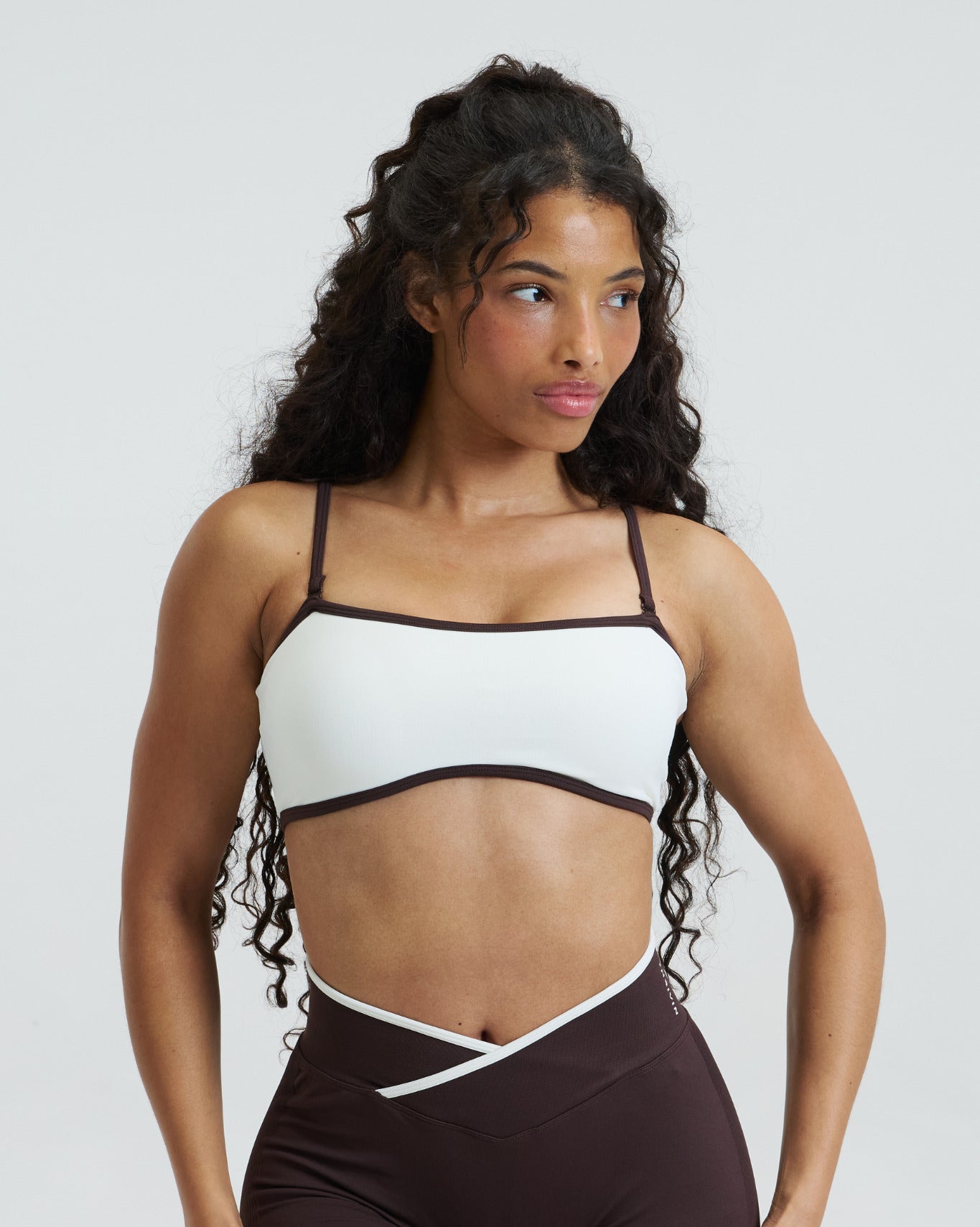 Elevate™ Outline Bandeau Bra | Cream