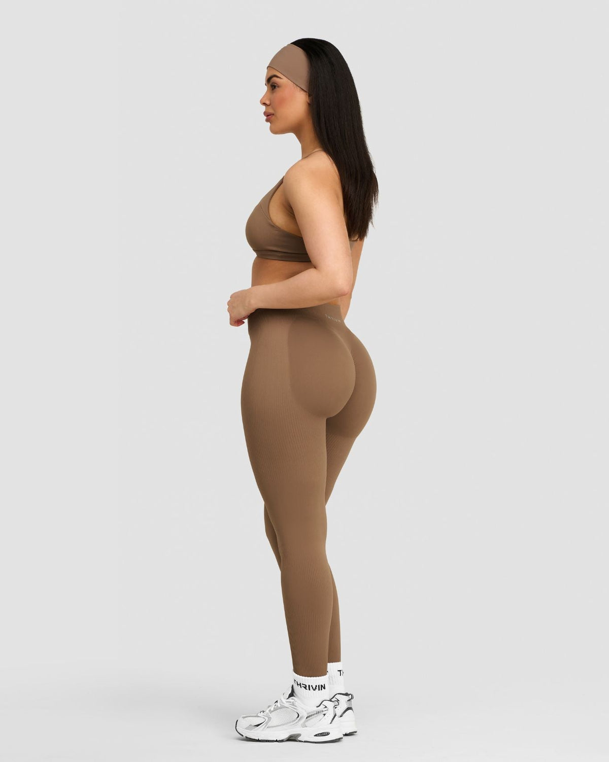 Elevate™ Sculpting Mid Waist Scrunch Leggings | Toffee
