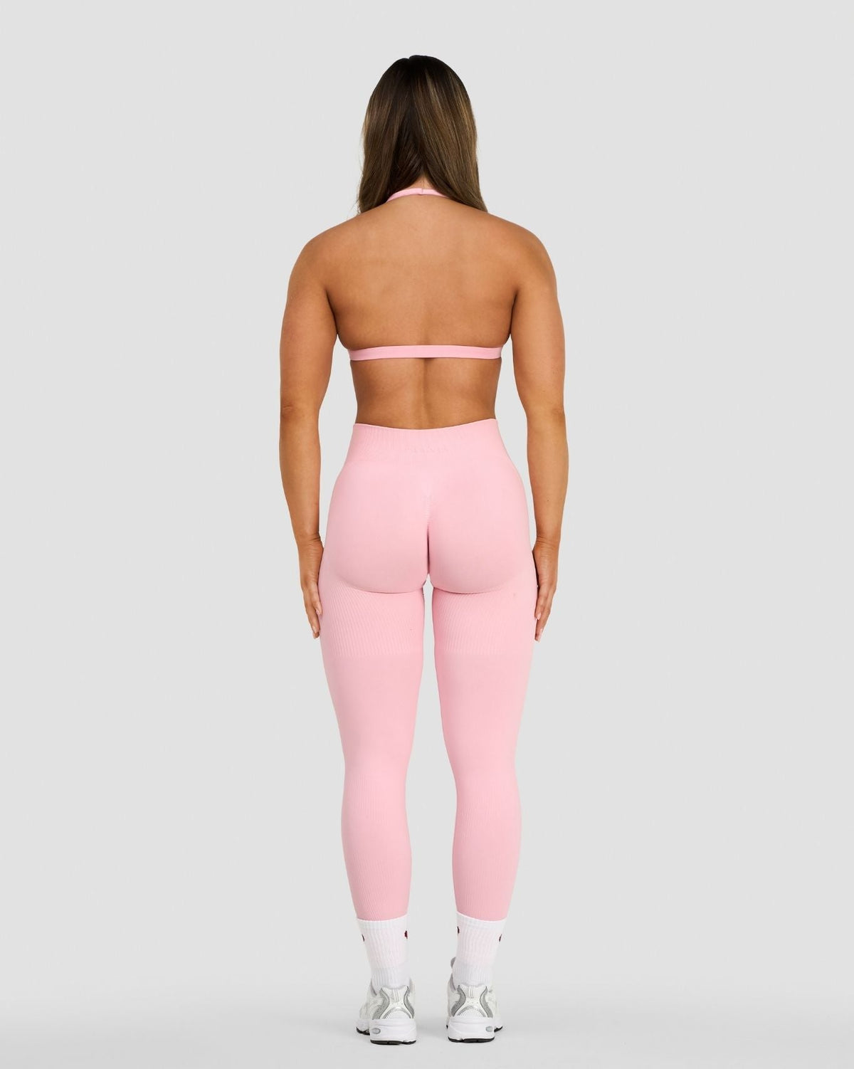 Elevate™ Sculpting Mid Waist Scrunch Leggings | Cotton Pink