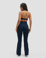 Elevate™ Sculpting High Waist Flare Leggings | Midnight Navy