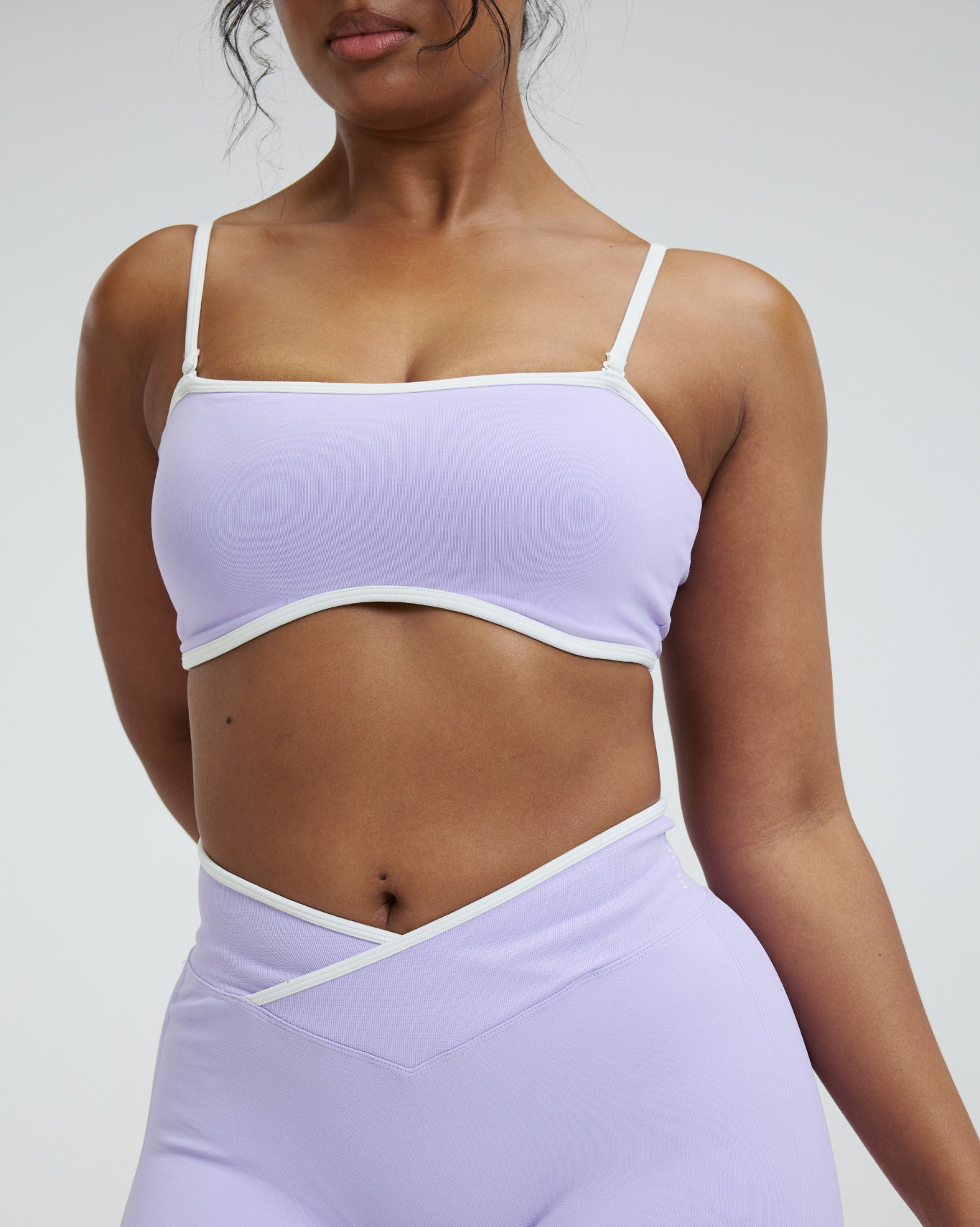 Elevate™ Outline Bandeau Bra | Lilac