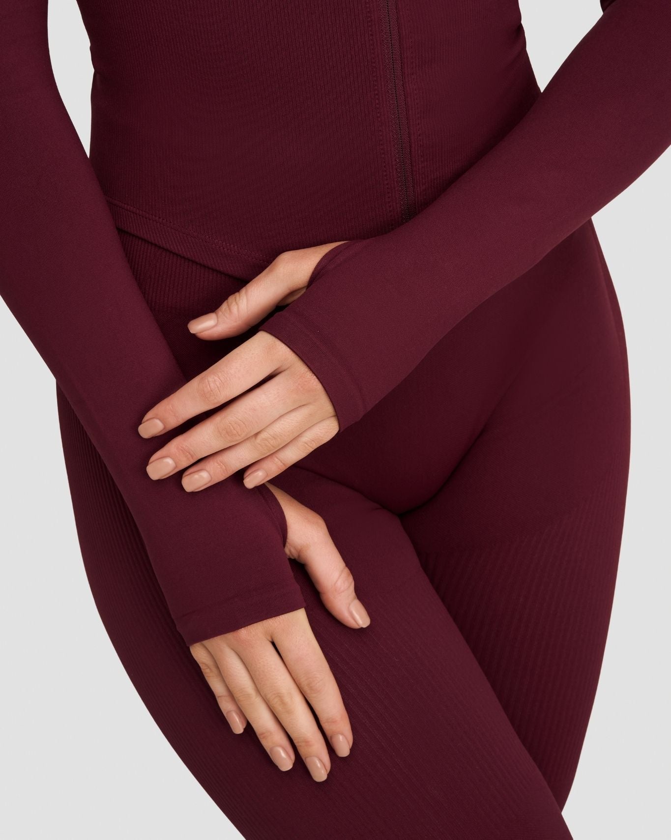 Elevate™ Sculpting Seamless Jacket | Merlot