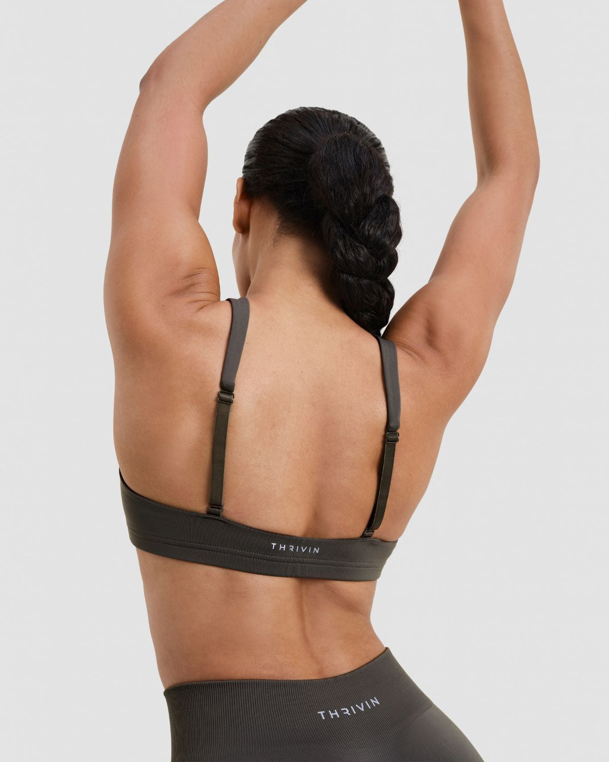 Elevate™ Sculpting Medium Impact Multiway Bra | Olive Green