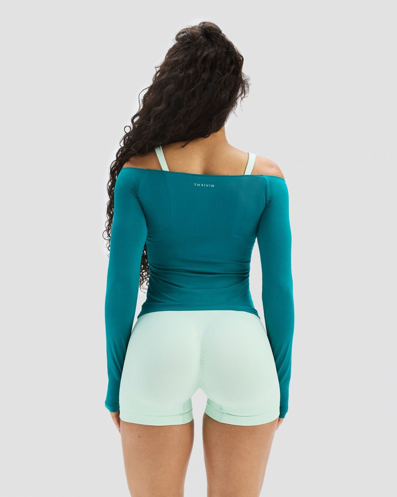The Essential Collection Boat Neck Top | Harbor Blue