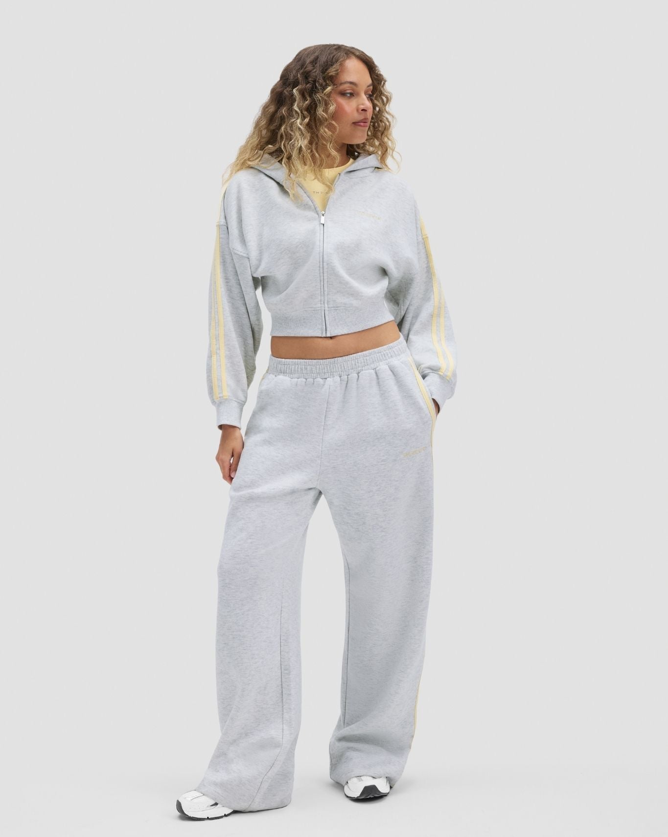Essential Jersey Stripe Joggers | Marl