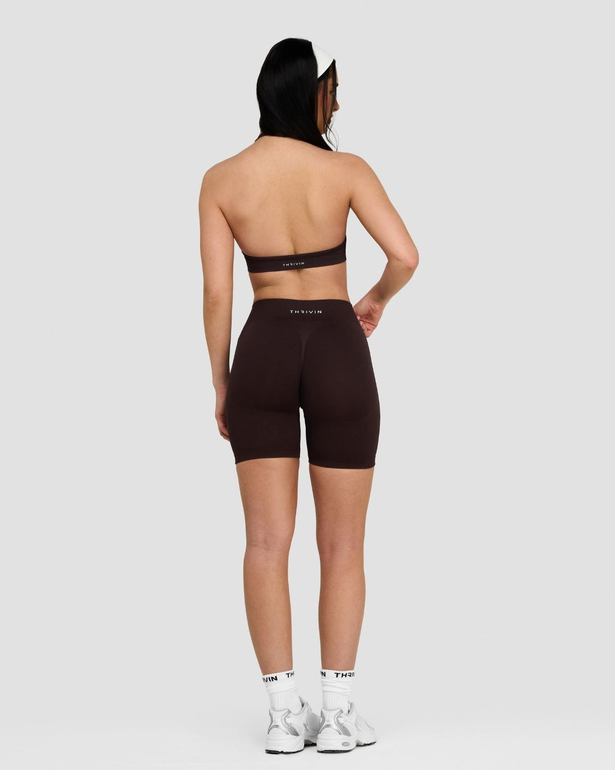 Elevate™ Sculpting Seamless Adjustable Halter Bra | Coffee