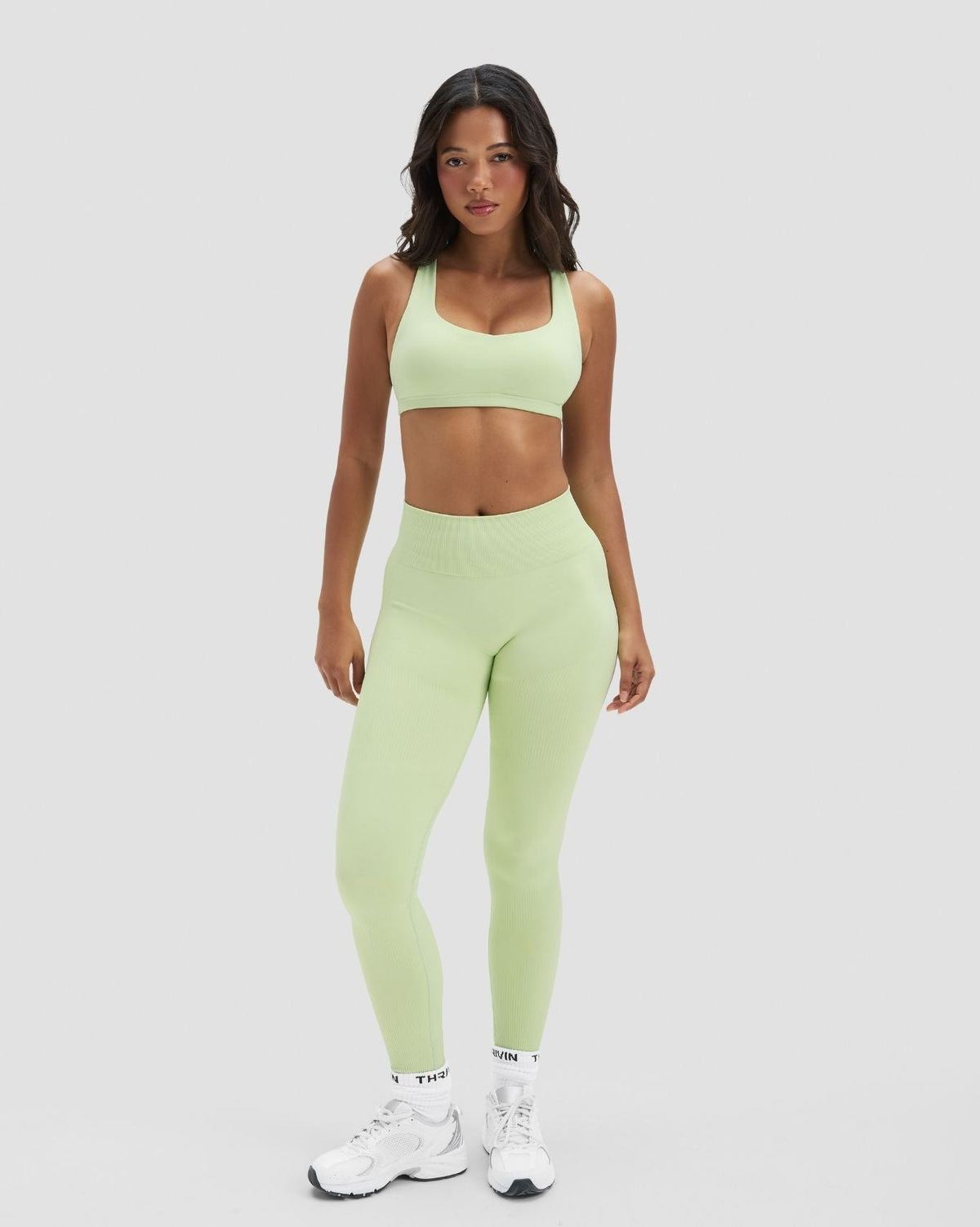 Elevate™ Sculpting Medium Impact Multiway Bra | Pistachio Green