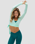 The Essential Collection Sheer Crop Wrap | Mint Julep
