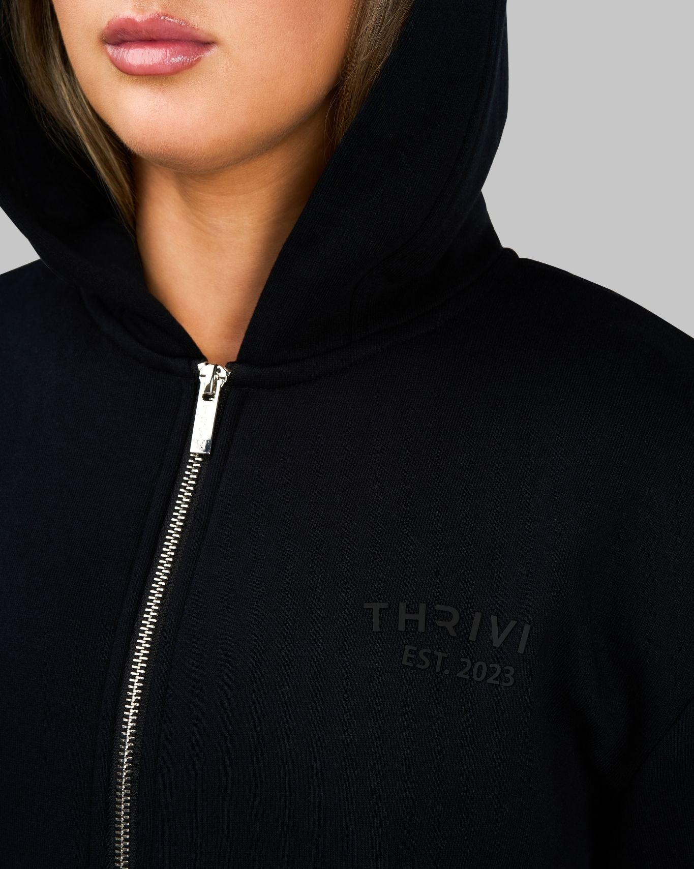 Original Two Zip Jacket | Night Black