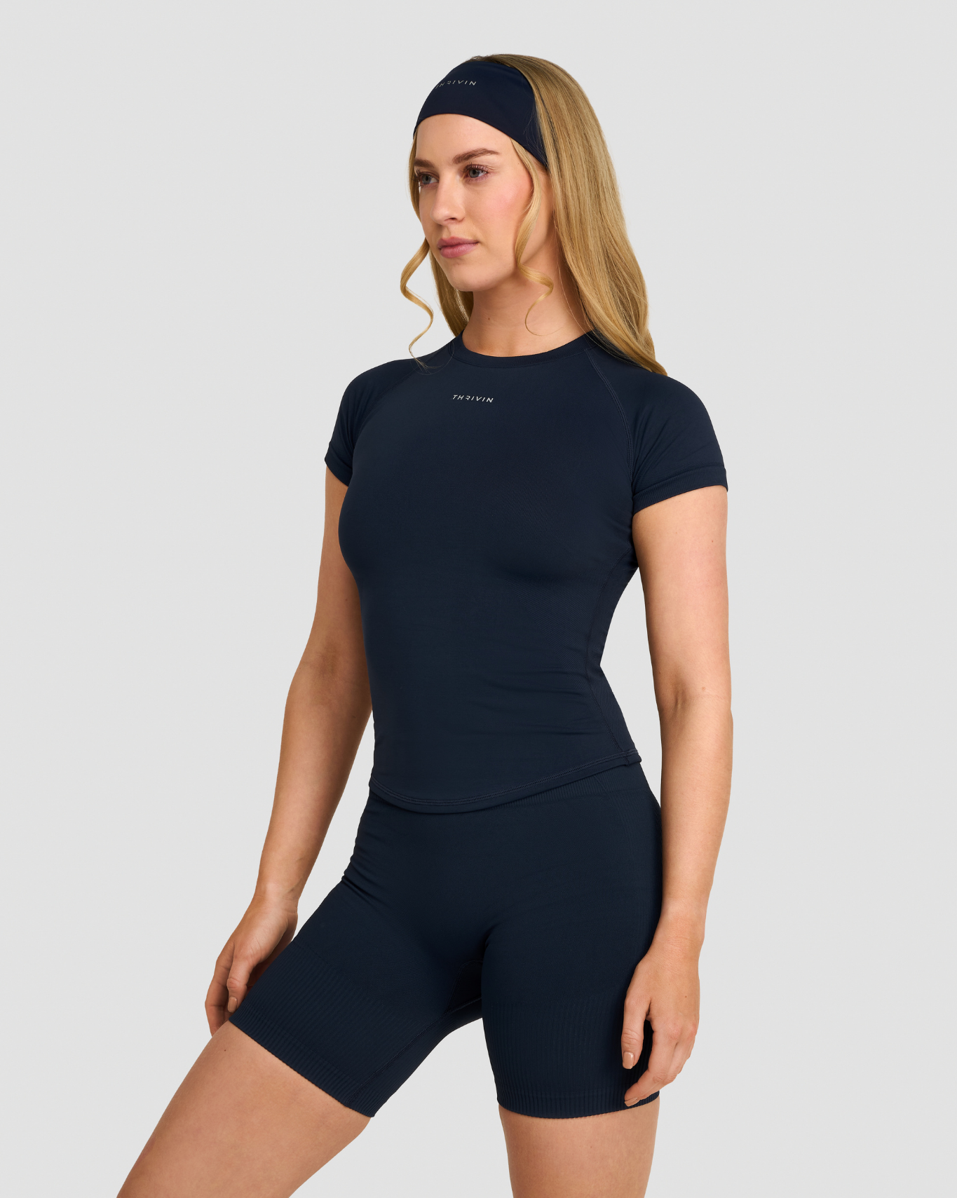 Elevate™ Compression T-Shirt | Midnight Navy