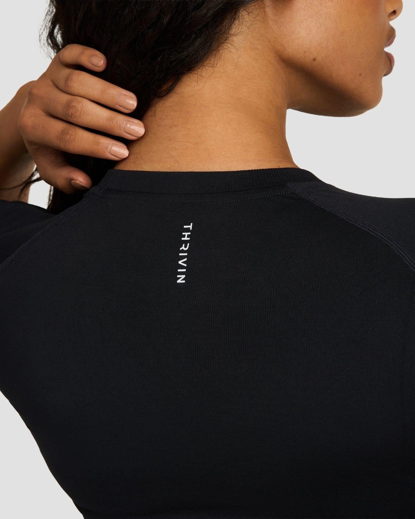 Elevate™ Compression T-Shirt | Night Black