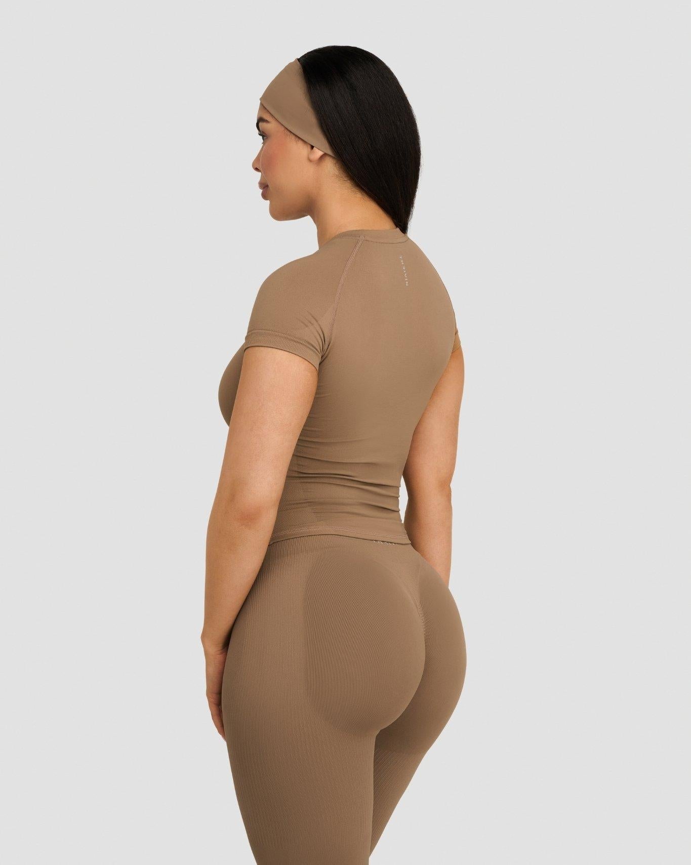 Elevate™ Compression T-Shirt | Toffee