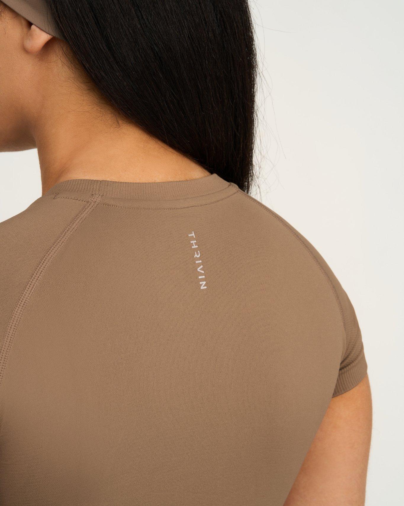 Elevate™ Compression T-Shirt | Toffee