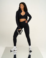Elevate™ Sculpting Seamless Jacket | Night Black
